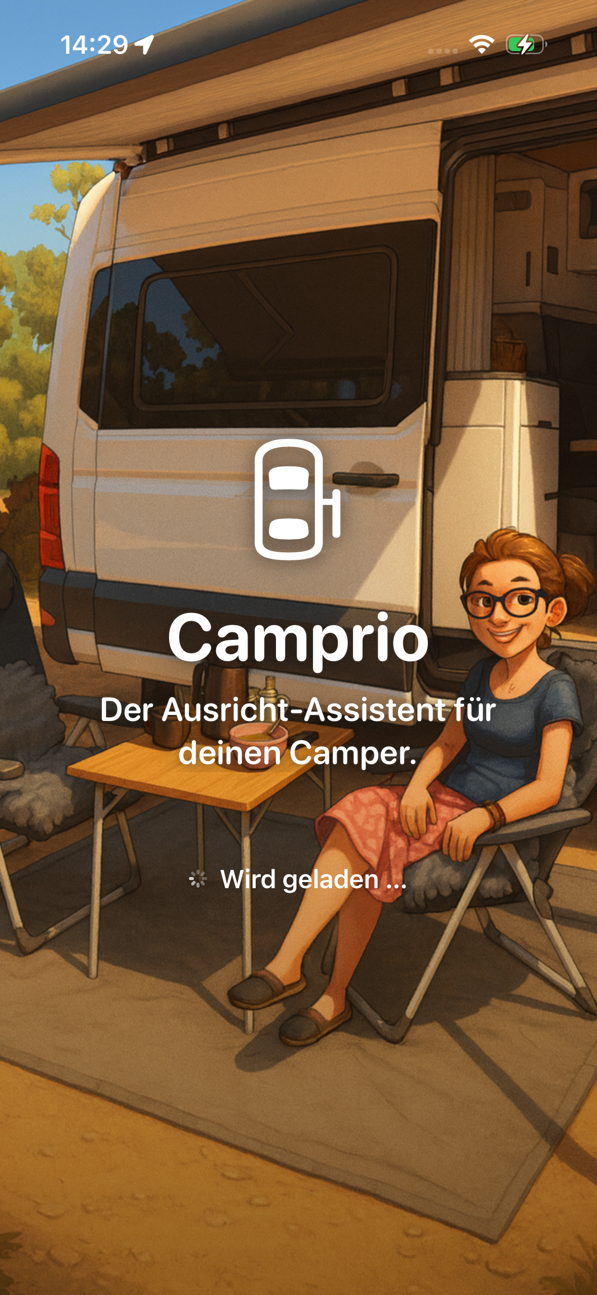 Camprio App Screenshot