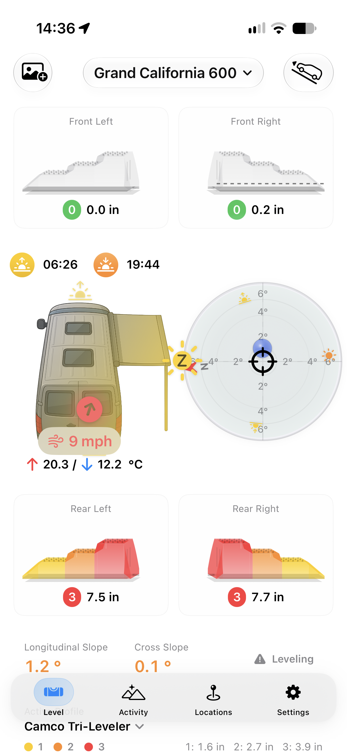 Camprio App Screenshot
